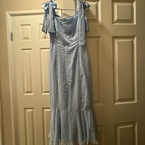 Lulu’s Slate Blue Dress